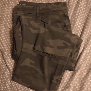 Women's size 24 curvy super hi rise jegging from American eagle